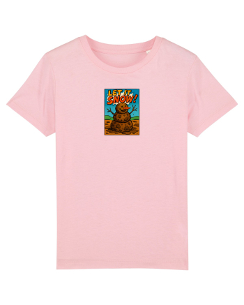 LET IT SNOW! -  OM DE ZAPADA din noroi Cotton Pink