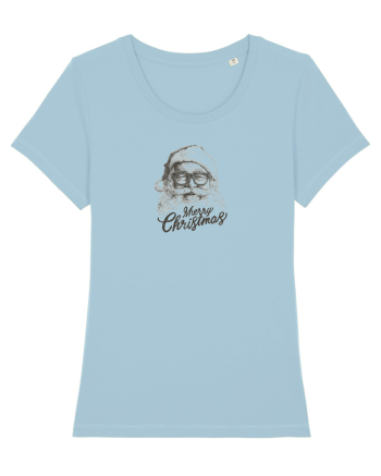 MERRY CHRISTMAS! - Mos Craciun cu ochelari Sky Blue