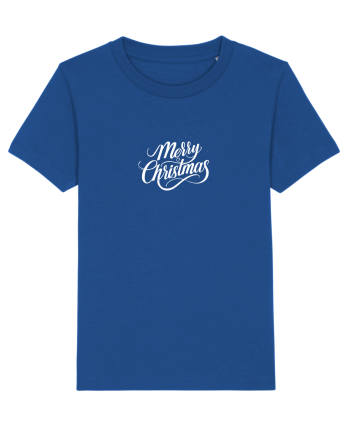 MERRY CHRISTMAS! - text elegant Majorelle Blue
