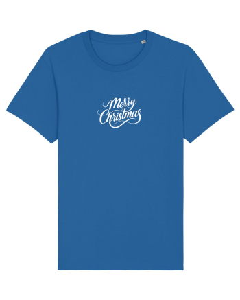 MERRY CHRISTMAS! - text elegant Royal Blue