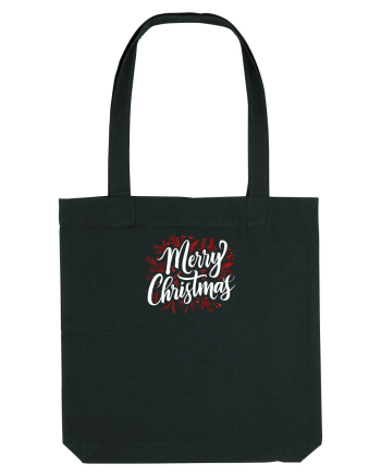 MERRY CHRISTMAS! - text elegant cu crengute de brad Black