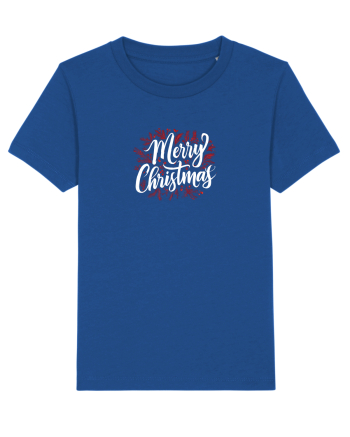 MERRY CHRISTMAS! - text elegant cu crengute de brad Majorelle Blue