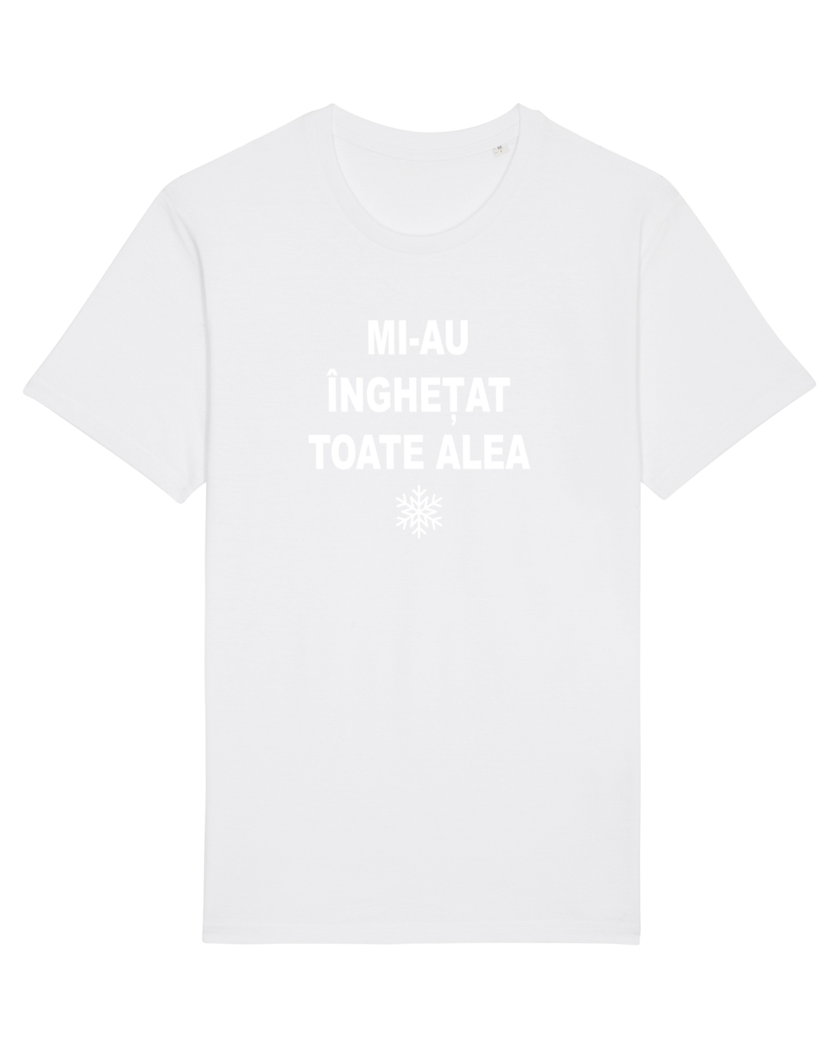Tricou mânecă scurtă Unisex Rocker White