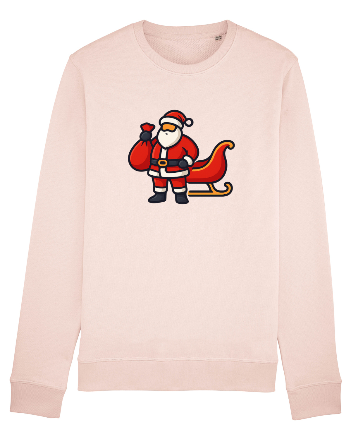 Bluză mânecă lungă Unisex Rise Candy Pink