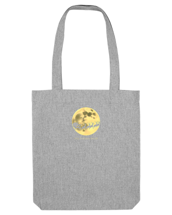 MOS CRACIUN EXISTA - Mos Craciun & sanie & reni & luna Heather Grey