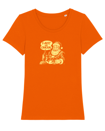 S-AVET` UN CRACIUN... - Mos Craciun ametit Bright Orange
