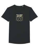 TOT CE VREAU SUB BRAD ANUL ASTA - BANI Tricou mânecă scurtă guler larg Bărbat Skater
