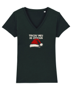 TRICOU` MEU DE CRACIUN Tricou mânecă scurtă guler V Damă Evoker