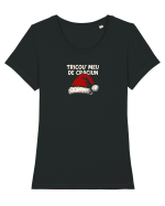 TRICOU` MEU DE CRACIUN Tricou mânecă scurtă guler larg fitted Damă Expresser