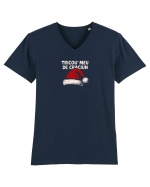 TRICOU` MEU DE CRACIUN Tricou mânecă scurtă guler V Bărbat Presenter