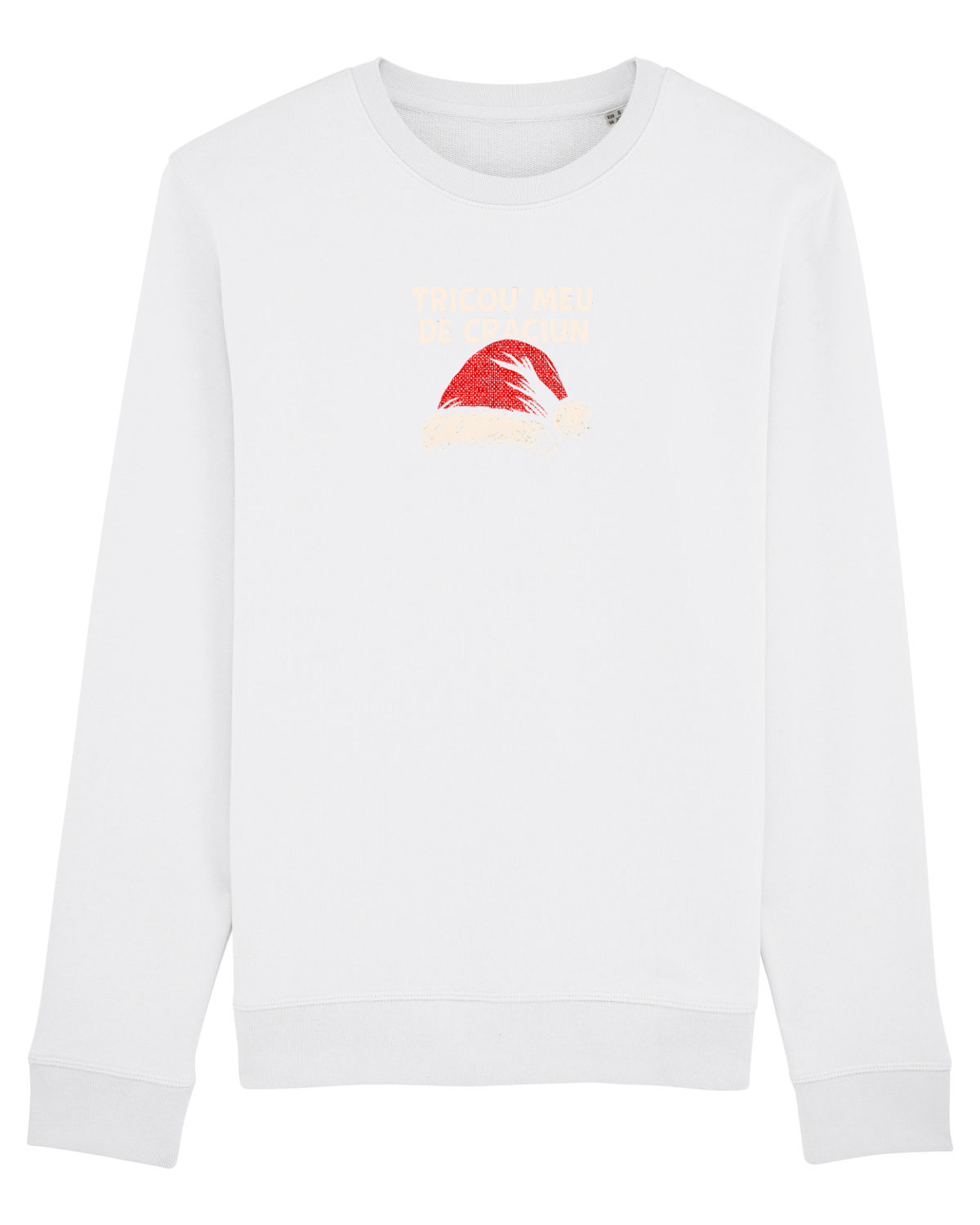 Bluză mânecă lungă Unisex Rise White