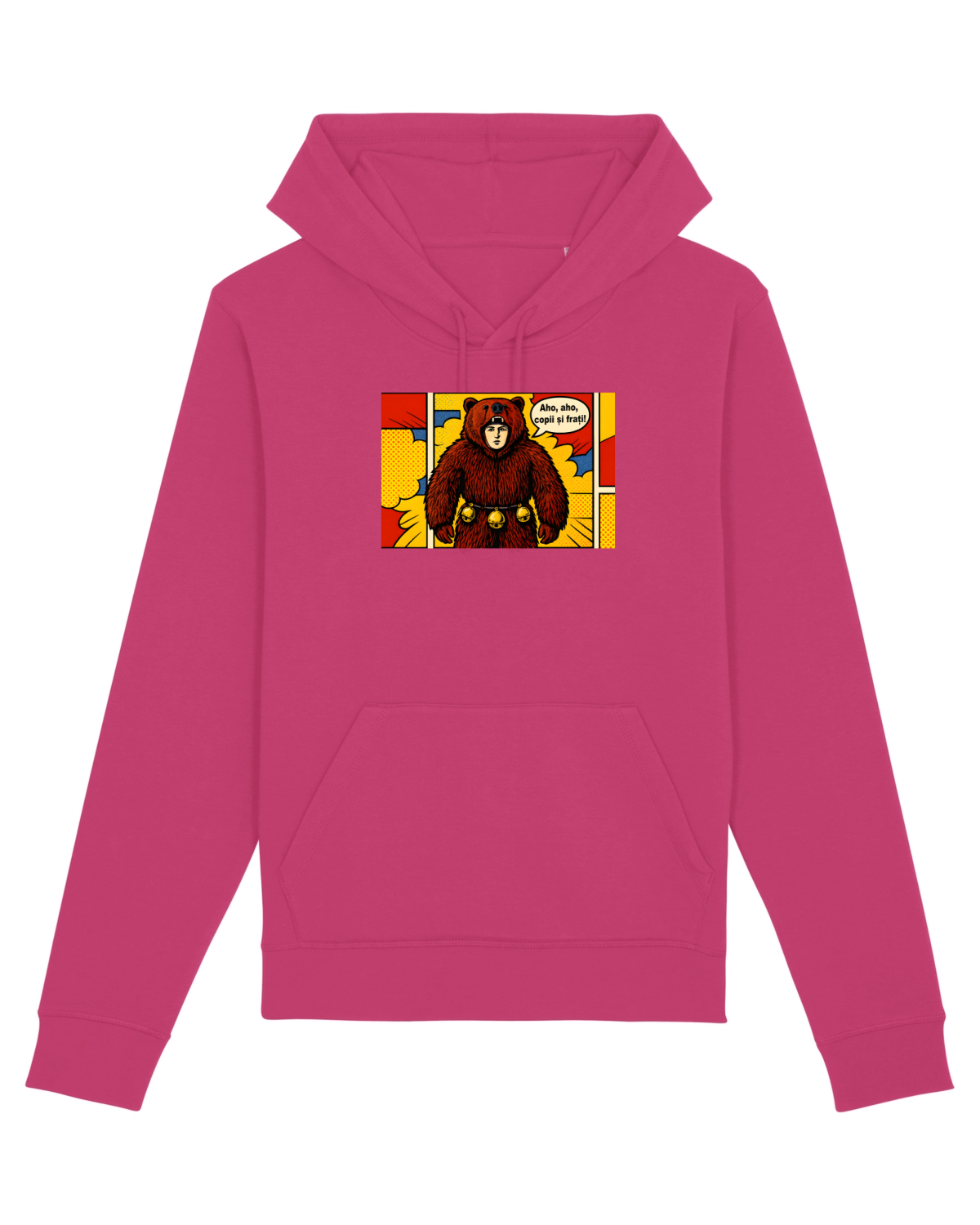 Hanorac Unisex Drummer Raspberry