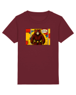 AHO , AHO, COPII SI FRATI - URSUL - COLINDE TRADITIONALE DE ANUL NOU Tricou mânecă scurtă  Copii Mini Creator
