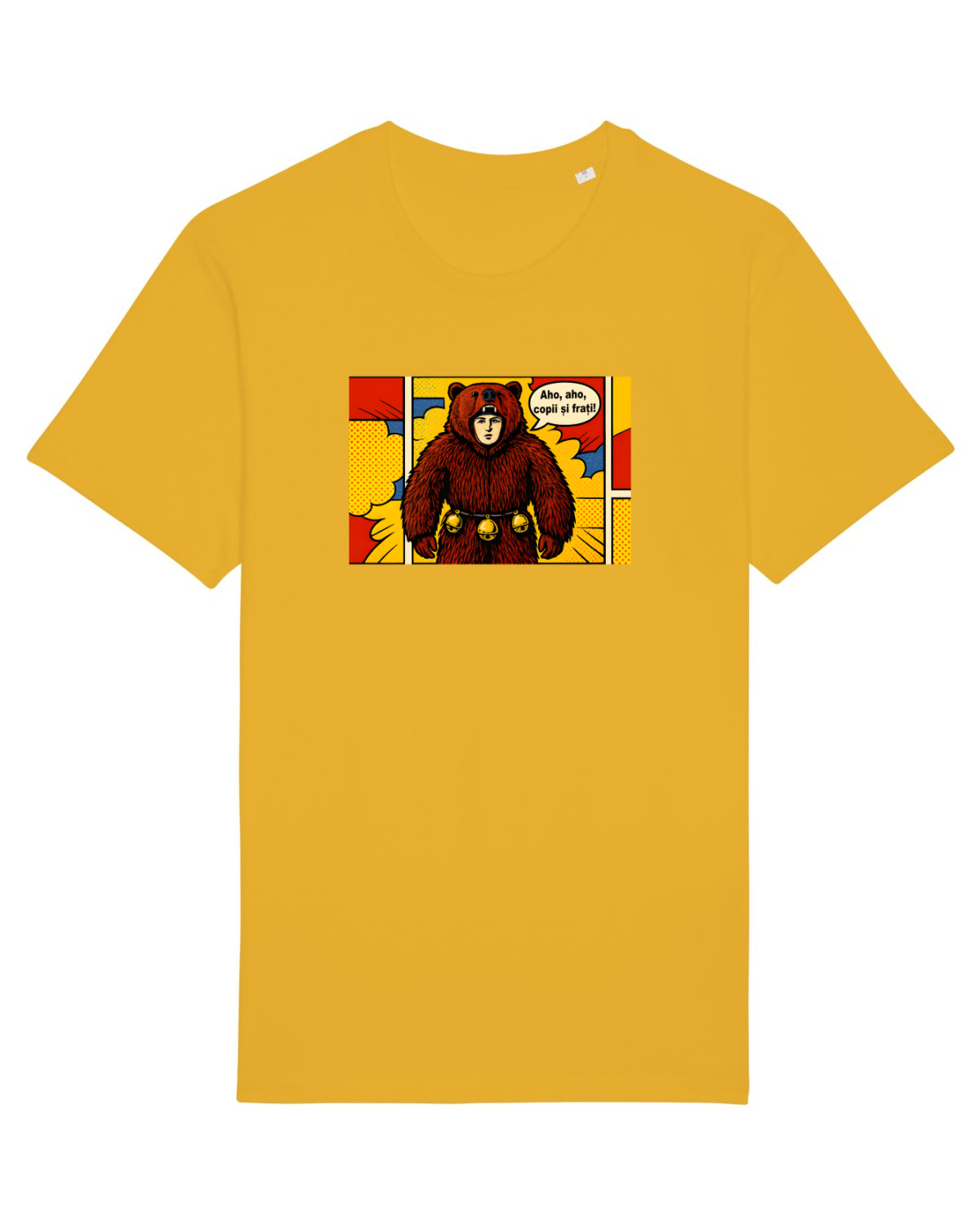 Tricou mânecă scurtă Unisex Rocker Spectra Yellow