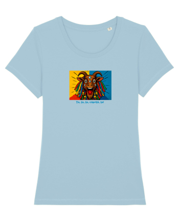 TA, TA, TA, Caprita, Ta! - Capra  - COLINDE TRADITIONALE DE ANUL NOU Sky Blue