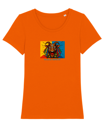 TA, TA, TA, Caprita, Ta! - Capra  - COLINDE TRADITIONALE DE ANUL NOU Bright Orange