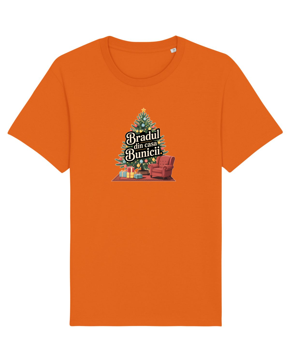 Tricou mânecă scurtă Unisex Rocker Bright Orange