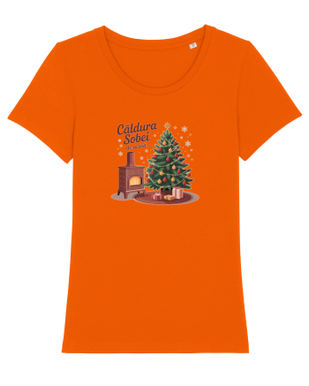 CALDURA SOBEI DE ACASA - CRACIUN - NOSTALGIA COPILARIEI Bright Orange