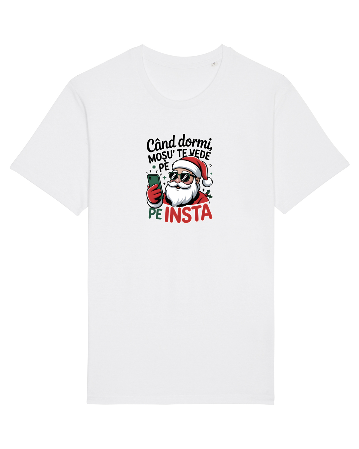 Tricou mânecă scurtă Unisex Rocker White