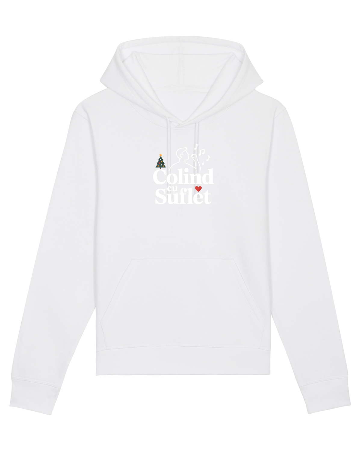 Hanorac Unisex Drummer White