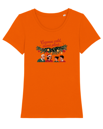COZONAC CALD - INIMA PLINA - POM CRACIUN  Bright Orange