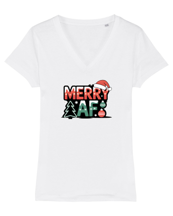 MERRY AS F..CK White