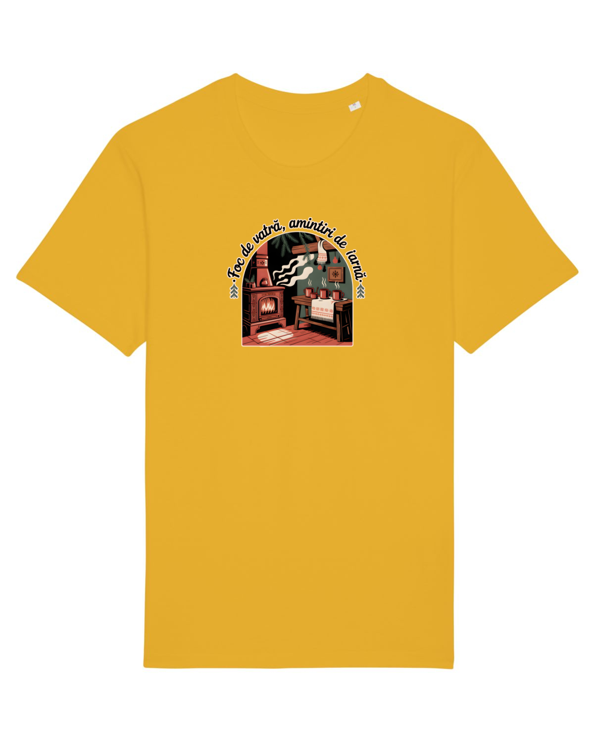 Tricou mânecă scurtă Unisex Rocker Spectra Yellow