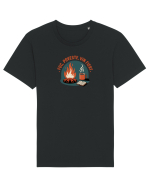 FOC, POVESTE, VIN FIERT - CRACIUN Tricou mânecă scurtă Unisex Rocker