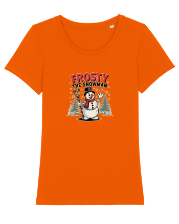 FROSTY THE SNOWMAN (OMUL DE ZAPADA) - CRACIUN  Bright Orange