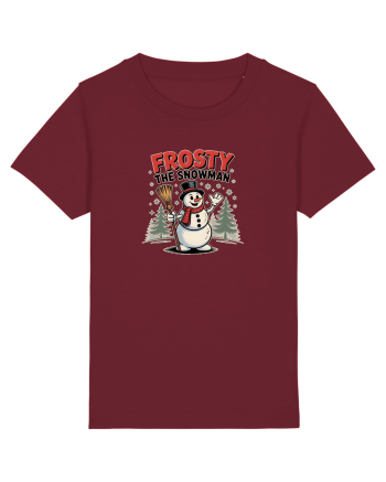 FROSTY THE SNOWMAN (OMUL DE ZAPADA) - CRACIUN  Burgundy