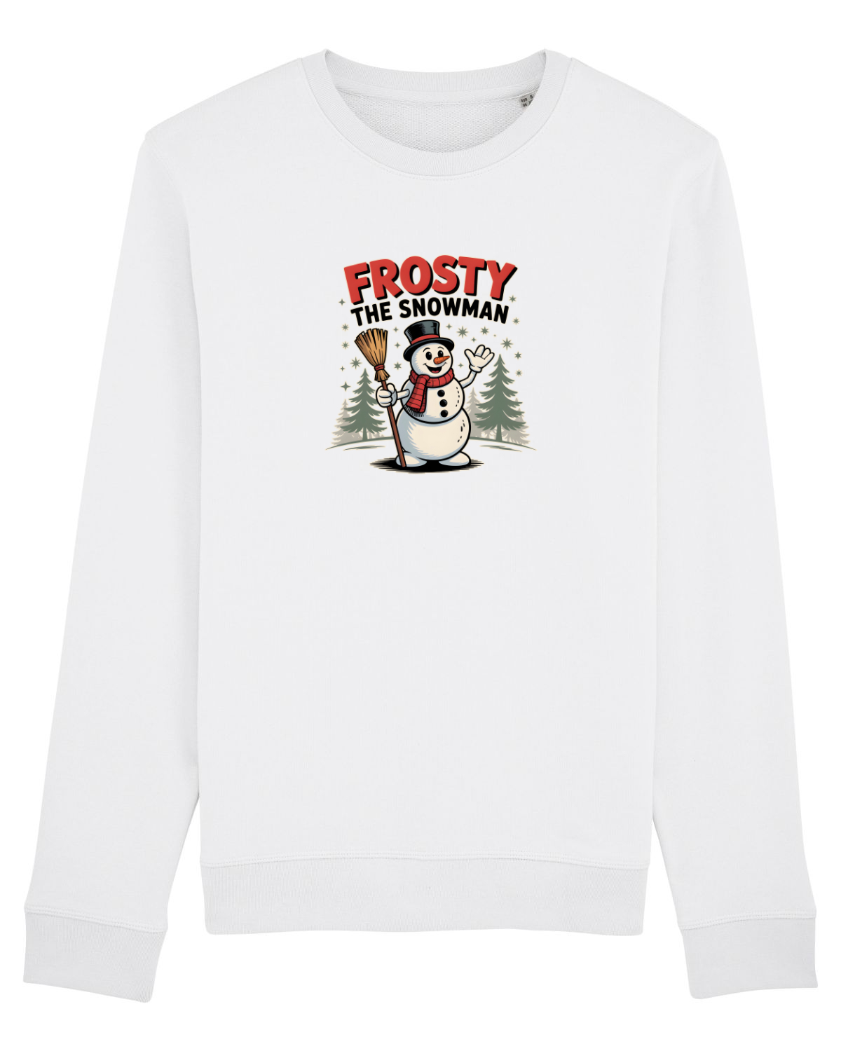 Bluză mânecă lungă Unisex Rise White