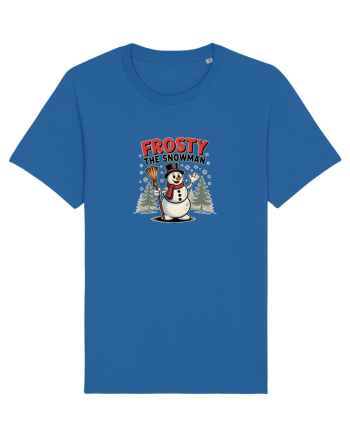 FROSTY THE SNOWMAN (OMUL DE ZAPADA) - CRACIUN  Royal Blue