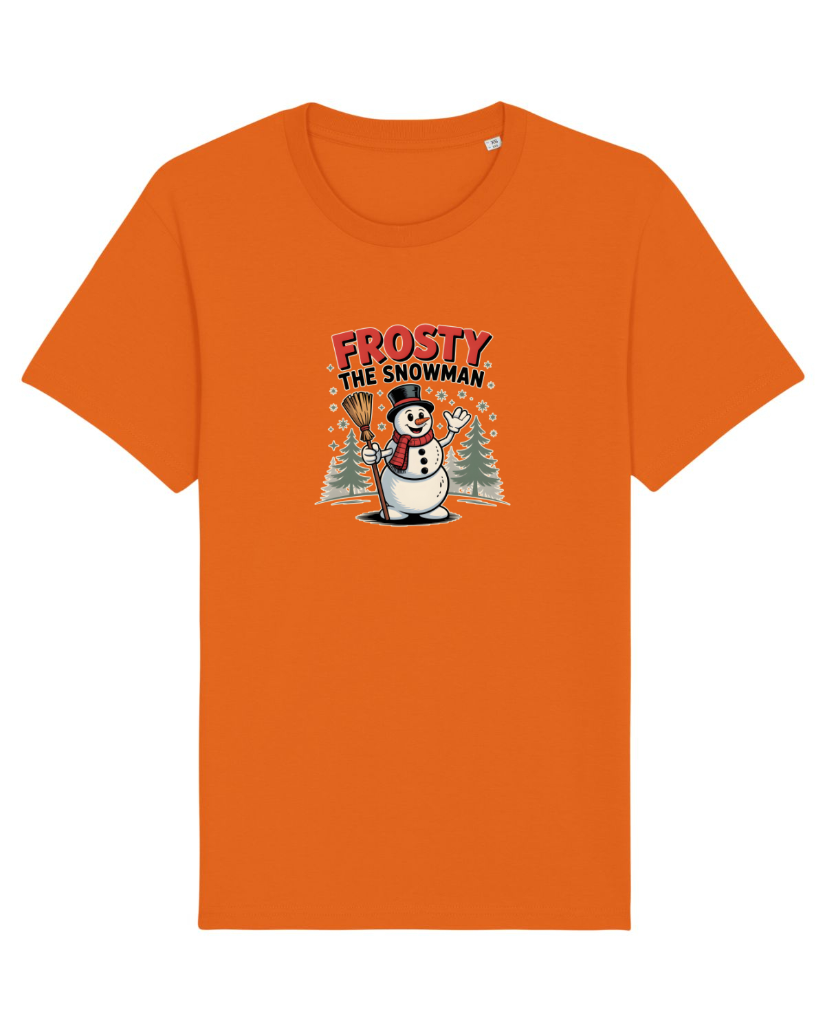Tricou mânecă scurtă Unisex Rocker Bright Orange