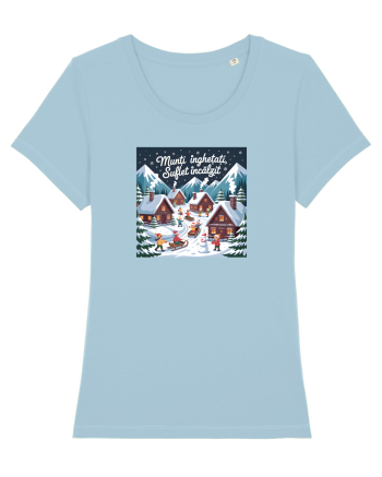 MUNTI INGHETATI, SUFLET INCALZIT - CRACIUN  - SANIUSUL  COPILARIEI Sky Blue