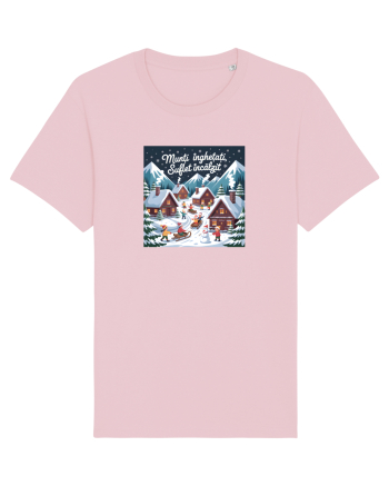 MUNTI INGHETATI, SUFLET INCALZIT - CRACIUN  - SANIUSUL  COPILARIEI Cotton Pink