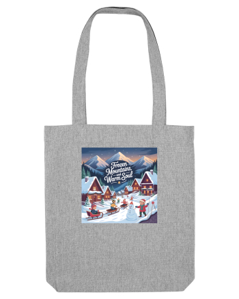 FROZEN MOUNTAINS, WARM SOUL  - CRACIUN  - SANIUSUL  COPILARIEI Heather Grey