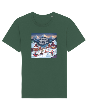 FROZEN MOUNTAINS, WARM SOUL  - CRACIUN  - SANIUSUL  COPILARIEI Bottle Green