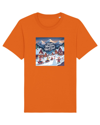 FROZEN MOUNTAINS, WARM SOUL  - CRACIUN  - SANIUSUL  COPILARIEI Bright Orange