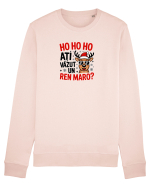 HOHO HO HO! ATI VAZUT UN REN MARO? Bluză mânecă lungă Unisex Rise