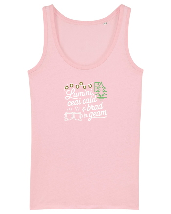 LUMINI, CEAI CALD SI BRAD LA GEAM - CRACIUN Cotton Pink