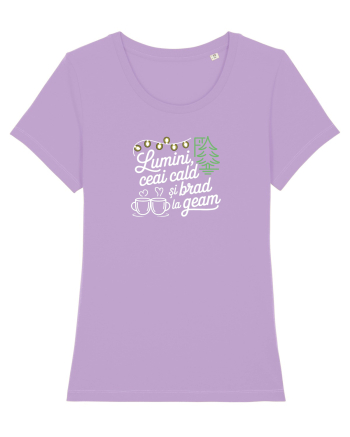 LUMINI, CEAI CALD SI BRAD LA GEAM - CRACIUN Lavender Dawn
