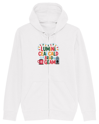 LUMINI, CEAI CALD SI BRAD LA GEAM - CRACIUN 2 White