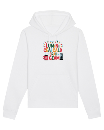 LUMINI, CEAI CALD SI BRAD LA GEAM - CRACIUN 2 White