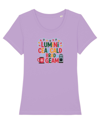 LUMINI, CEAI CALD SI BRAD LA GEAM - CRACIUN 2 Lavender Dawn