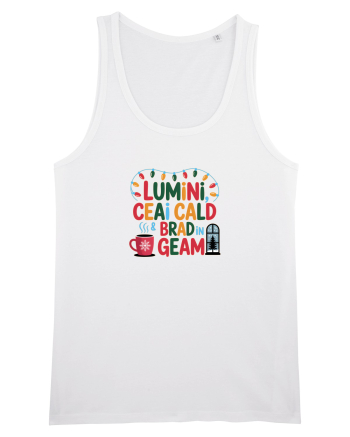 LUMINI, CEAI CALD SI BRAD LA GEAM - CRACIUN 2 White