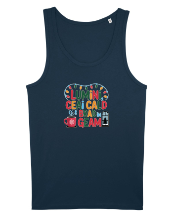 LUMINI, CEAI CALD SI BRAD LA GEAM - CRACIUN 2 Navy