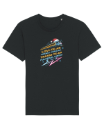 LOVI-TE-AR TRENUL ...FERICIRII, TRASNI-TE-AR FULGERUL IUBIRII! URARE FUNNY Tricou mânecă scurtă Unisex Rocker