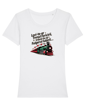 LOVI-TE-AR TRENUL...FERICIRII, TRASNI-TE-AR FULGERUL IUBIRII! URARE FUNNY 2 White