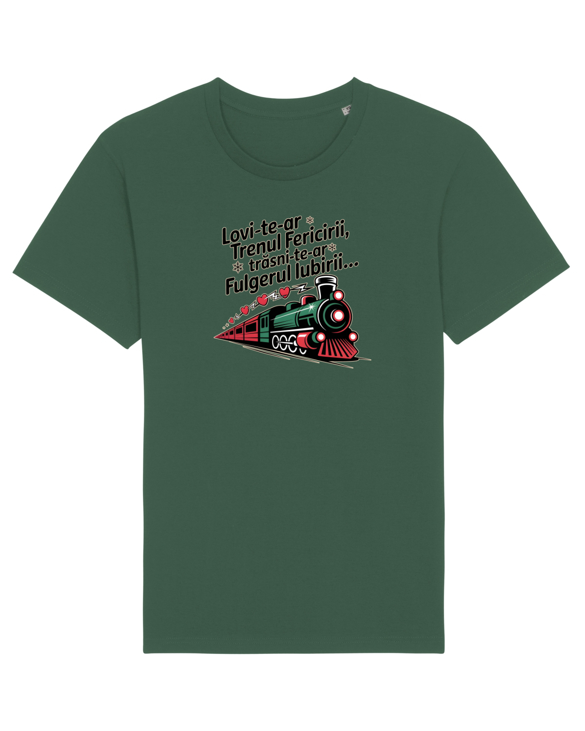 Tricou mânecă scurtă Unisex Rocker Bottle Green