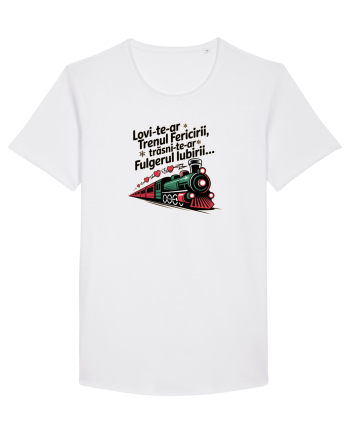 LOVI-TE-AR TRENUL...FERICIRII, TRASNI-TE-AR FULGERUL IUBIRII! URARE FUNNY 2 White